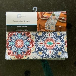 Mainstays Decorative Table Runner 12x72